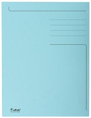 Exacompta dossiermap Foldyne ft 24 x 32 cm (voor ft A4), lichtblauw, pak van 50 stuks