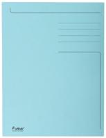 Exacompta dossiermap Foldyne ft 24 x 32 cm (voor ft A4), lichtblauw, pak van 50 stuks - thumbnail
