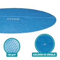 Intex 29023 Solar Cover Afdekzeil voor Zwembaden van 457 cm - thumbnail