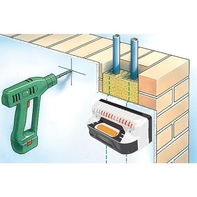 Laserliner Detectieapparaat StarSensor 150 080,977A detectiediepte (max,) 40 mm Geschikt voor hout, spanningsvoerende leidingen, ijzerhoudend metaal (080,977A) merk