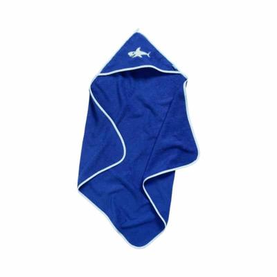Playshoes badcape Haai Blauw-100 x 100 cm