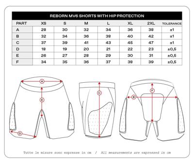 UFO PLAST protector broek "reborn mv6 protector pants ufo reborn mv6 black gr.xxl