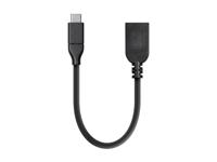 Monoprice 24288 USB-kabel, 0,15 m, USB C, USB A, mannelijk vrouwelijk, zwart - USB-kabel (0,15 m, USB C, USB A, 3.0 (3,1 Gen 1), 5000 Mbit/s, zwart) - thumbnail