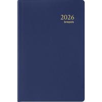Brepols agenda Delta Seta 6-talig, blauw, 2026 - thumbnail