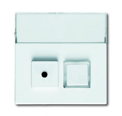 Busch-Jaeger 2CKA001582A0348 Tekstveld, Knop Afdekking Axcent Wit, Verkeerswit 1 stuk(s)