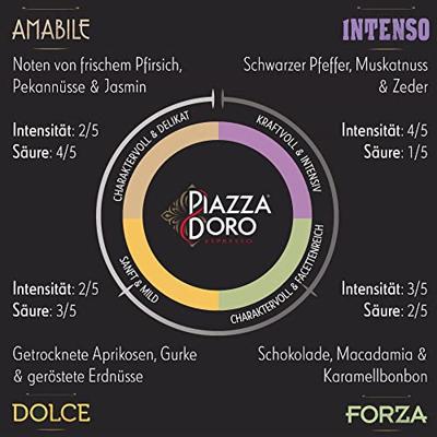 Piazza d'oro Dolce koffiebonen, pak van 1 kg Piazza d'oro Dolce koffiebonen, pak van 1 kg