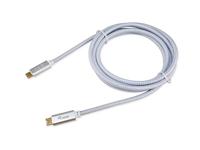 Equip 128360 USB 3.2 Gen 2 10Gbps 100W USB Type-C 3m Wit - thumbnail