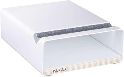 PARAX S-Rack Bike Wall Mount - White / White