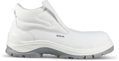 SIKA Easy Mid - S2 - hoge instapper - 212 Wit | Wit | Maat 45 - 5703617156447