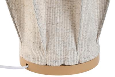 Bureaulamp Home ESPRIT Bruin Linnen Metaal Touw 25 x 25 x 60 cm Bureaulamp Home ESPRIT Bruin Linnen Metaal Touw 25 x 25 x 60 cm