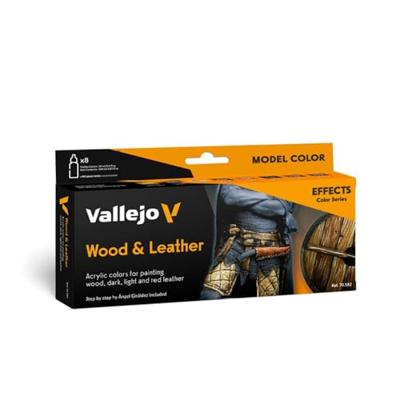 Vallejo 70182 Modelspoor mengkleur Zand, Oker, Bruin-oranje, Aarde (mat), Chocolade, Hout, Grijs, Zwart Mat 8 stuk(s) Vallejo 70182 Modelspoor mengkleur Zand, Oker, Bruin-oranje, Aarde (mat), Chocolade, Hout, Grijs, Zwart Mat 8 stuk(s)