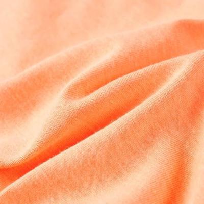 Kindershirt met korte mouwen 140 neonoranje