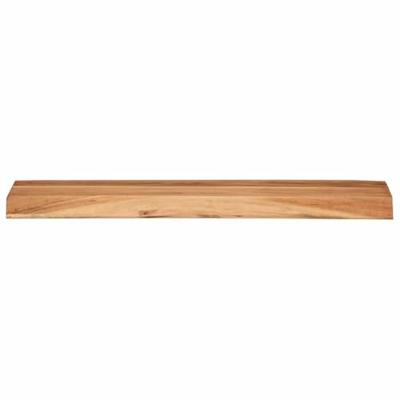 Wandschappen 2 st 60x20x3,5 cm massief acaciahout Wandschappen 2 st 60x20x3,5 cm massief acaciahout