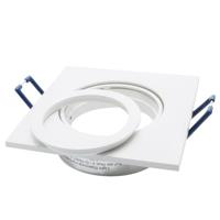 Deko Light Samsola, eckig, Weiß 110045 Plafondspot Wit (mat) - thumbnail