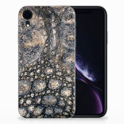 Apple iPhone Xr | TPU Hoesje | Krokodillenprint Apple iPhone Xr | TPU Hoesje | Krokodillenprint