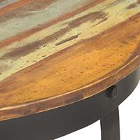 Salontafel 68x43 cm massief gerecycled hout - thumbnail