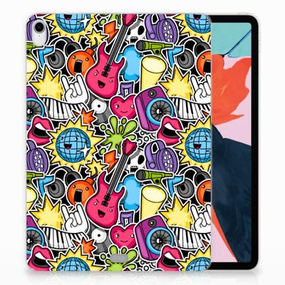 Apple iPad Pro 11 inch (2018) Leuke Siliconen Hoes Punk Rock Apple iPad Pro 11 inch (2018) Leuke Siliconen Hoes Punk Rock