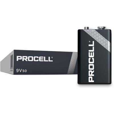Voordeelpak Duracell Procell 9V Alkaline batterijen - 10 stuks