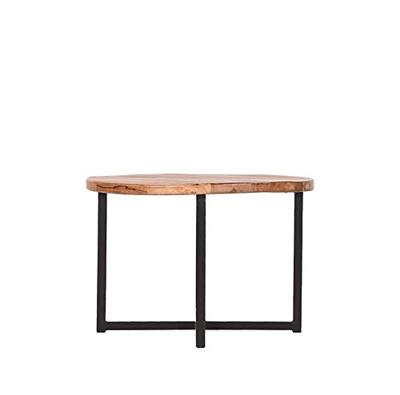 LABEL51 Bijzettafel Dex - Rough - Mangohout - 60 cm