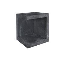 U-element hoek zwart 40x40x50 cm Gardenlux - Gardenlux - thumbnail