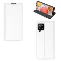 Samsung Galaxy A42 5G Hoesje Wit met Standaardfunctie - thumbnail