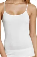 Dames spaghetti hemdje Brigitte - 100% katoenen dames onderhemd - smalle bandjes - thumbnail