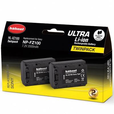 Hahnel HL-XZ100 Ultra - Sony NP-FZ100 Twin Pack