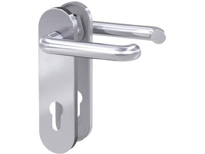 Basi 7304-0208 Set deurklink met kortschild Basi 7304-0208 Set deurklink met kortschild