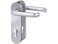 Basi 7304-0208 Set deurklink met kortschild - thumbnail