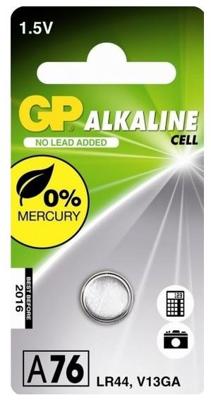 GP Knoopcel LR44 1.5 V 1 stuk(s) 110 mAh Alkaline GP76ASTD967C1