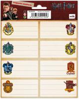 Harry Potter - Hogwarts School Label Stickers - thumbnail