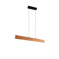Trio Strakke hanglampEdgewood 115cm hout - 359710130 - thumbnail