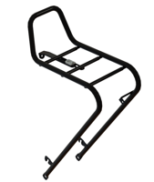 Steco voordrager Flow 28 inch staal zwart - thumbnail