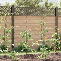 VidaXL Plantondersteuning 5 pcs groen 110 x 0.6 x 0.6 cm staal - thumbnail