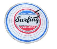 Strandlaken Rond polyester - diameter 150cm - SURFING - thumbnail