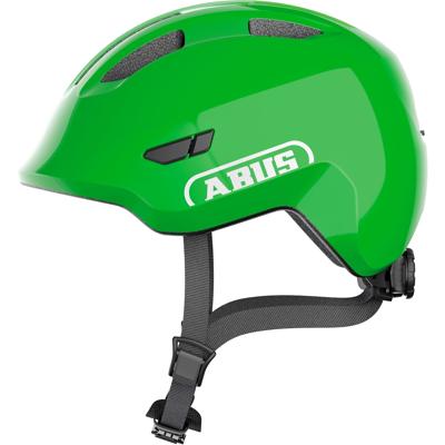 Abus helm smiley 3.0 shiny groen s 45-50cm Abus helm smiley 3.0 shiny groen s 45-50cm