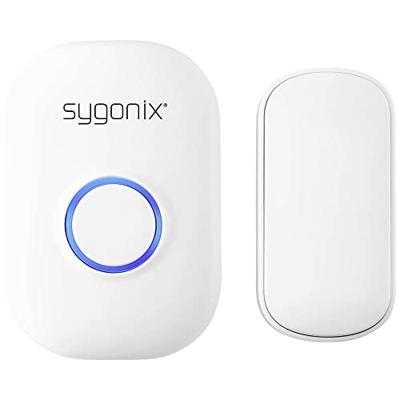 Sygonix SY-5225388 Complete set voor Draadloze deurbel Batterijloos, Met flitslicht Sygonix SY-5225388 Complete set voor Draadloze deurbel Batterijloos, Met flitslicht