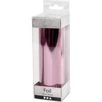 Creativ Company Deco folie, b: 15,5 cm, dikte 0,02 mm, roze, 50 cm/ 1 rol - thumbnail