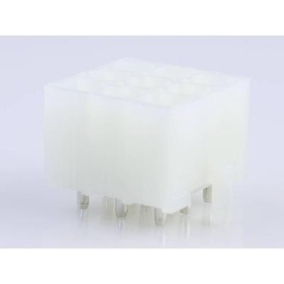 Molex 15311096 Male header, inbouw (standaard) Totaal aantal polen: 9 Rastermaat: 2.36 mm Inhoud: 1 stuk(s) Bulk