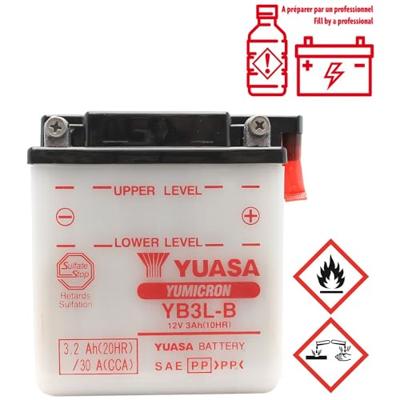 YUASA batterij "yb3l-b". battery yb3l-b standard without sp