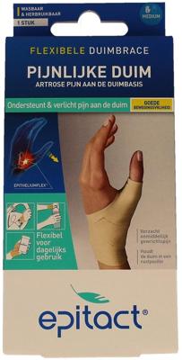 Epitact Flexibele Duimbrace Links Maat M Epitact Flexibele Duimbrace Links Maat M