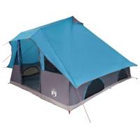 Familie Tipi Tent met dak Blauw en Grijs 358 x 296 x 258 cm - thumbnail
