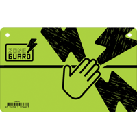 ZoneGuard Waarschuwingsbord Gevaar: Schrikdraad - thumbnail