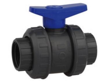 Kirchhoff PVC kogelkraan, 1"IT x 1"IT, voor HDPE - 984820955