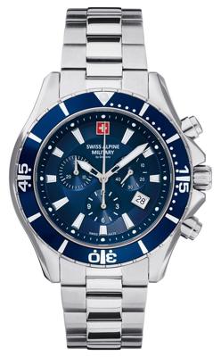Swiss Alpine Military Quartz Chronograph 7040.9135 10ATM 44MM