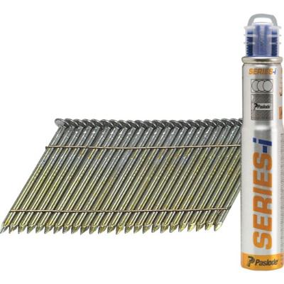 Paslode 34° Papier Gebonden Stripnagels IM90 | Blank | Glad | 3.1x90mm | +2x Gas VE=2500 - 142035