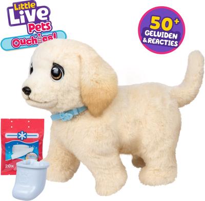 Spectron Little live pets ouchies puppy cooper - interactieve knuffel