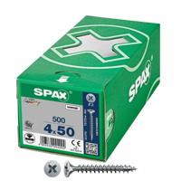 Schroefdoos SPAX Wirox Z2 Platte kop 4,0 x 50 mm 500 Stuks - thumbnail