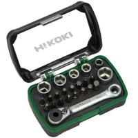 Bit-doppenset 24dlg.+ratel 1/4" - thumbnail