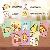 Educatief Spel Lúdilo Taco, Gato, Cabra, Queso, Pizza - thumbnail